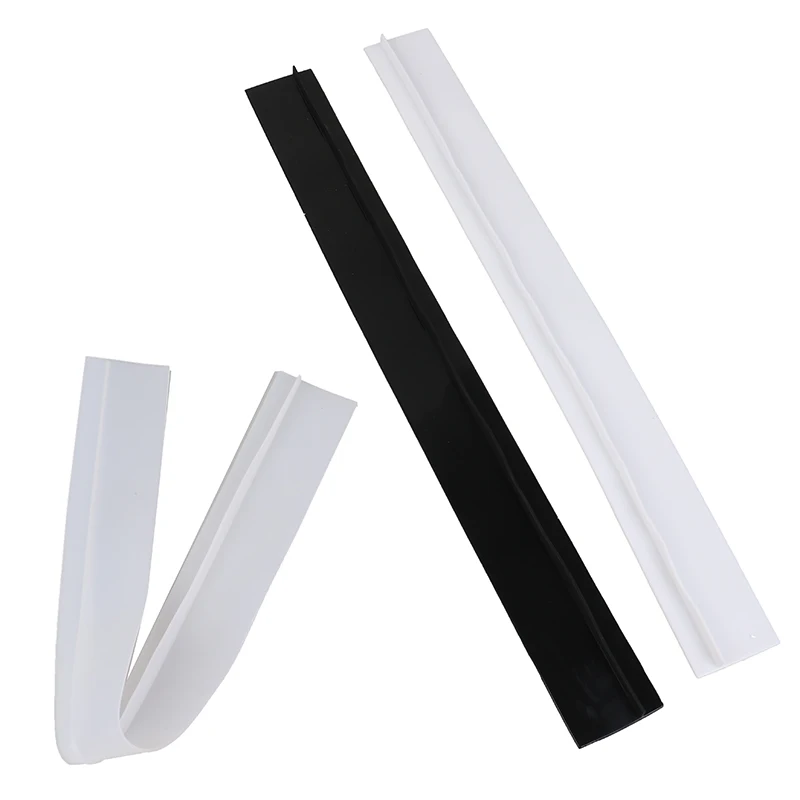 2PCS/lot Kitchen Silicone Stove Counter Gap Cover Heat Resistant Wide& Long Gap Filler Seals Spills Between Counter