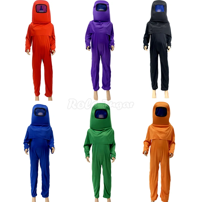 Anime Game Cosplay Jumpsuit Costume Full Sets Kids Boys Girls Carnival Party Performance Outfit C35M90 |