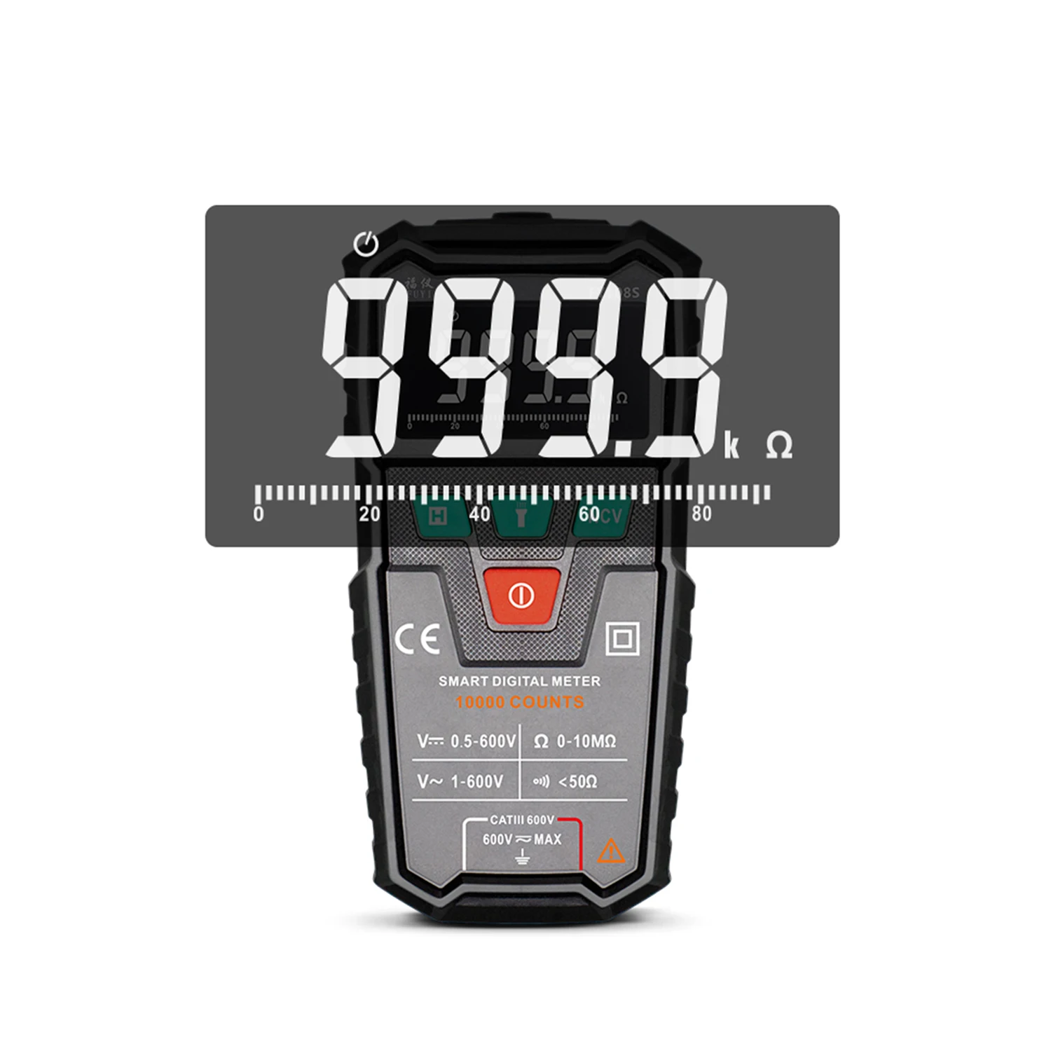 FUYI FY108S 9999 Counts True RMS Digital Multimeter Palm Size Automatic Multimeter Handheld Mini Universal Meter High-precision