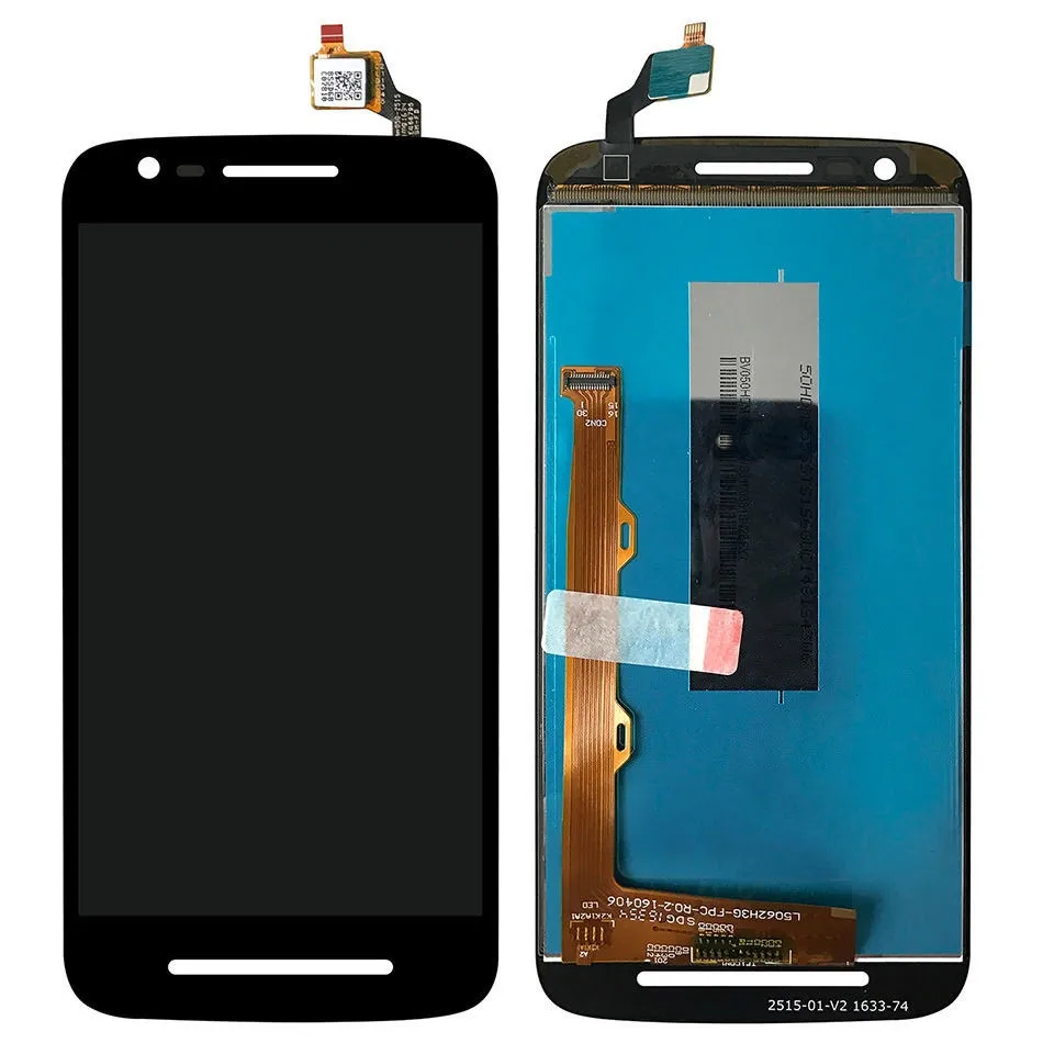 Оригинальный ЖК-дисплей для Motorola Moto E3 5 0 дюйма дигитайзер сенсорного экрана в