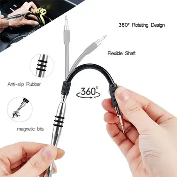 

110 in 1 Chrome Vanadium Alloy Steel Ratchet Screwdriver Multi Function Screwdriver Practical Disassemble Household Appliances