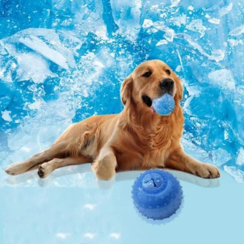 

Funny Globe Design Pet Freeze Frozen Chew Toy Fetch Traning Play Chew Toy