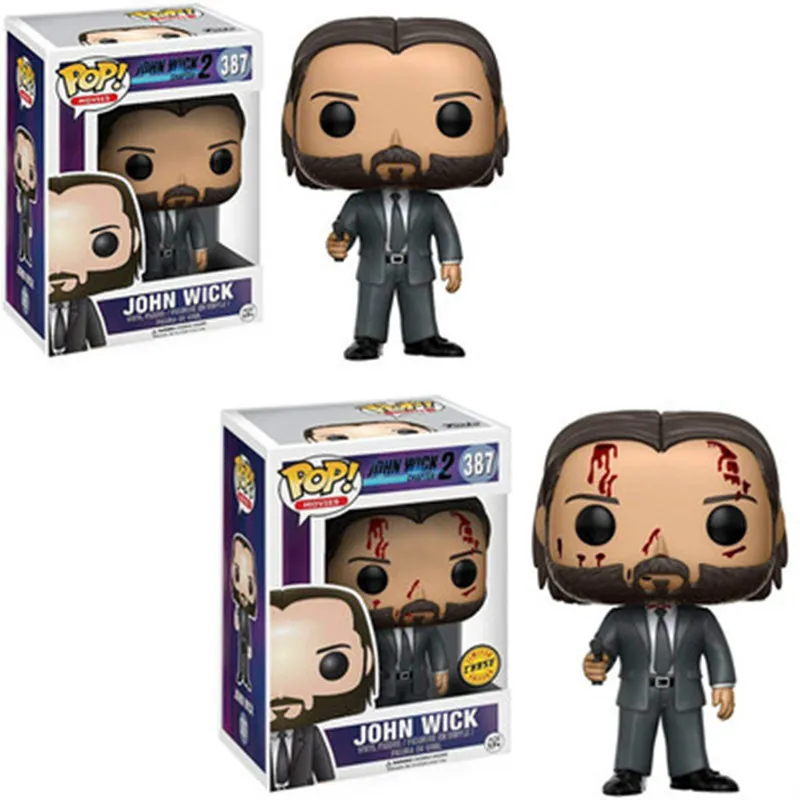 

FUNKO POP New Style The Killer JOHN WICK 387# Vinyl Action Figure Collection Model Toys for Children Christmas Gift with Box