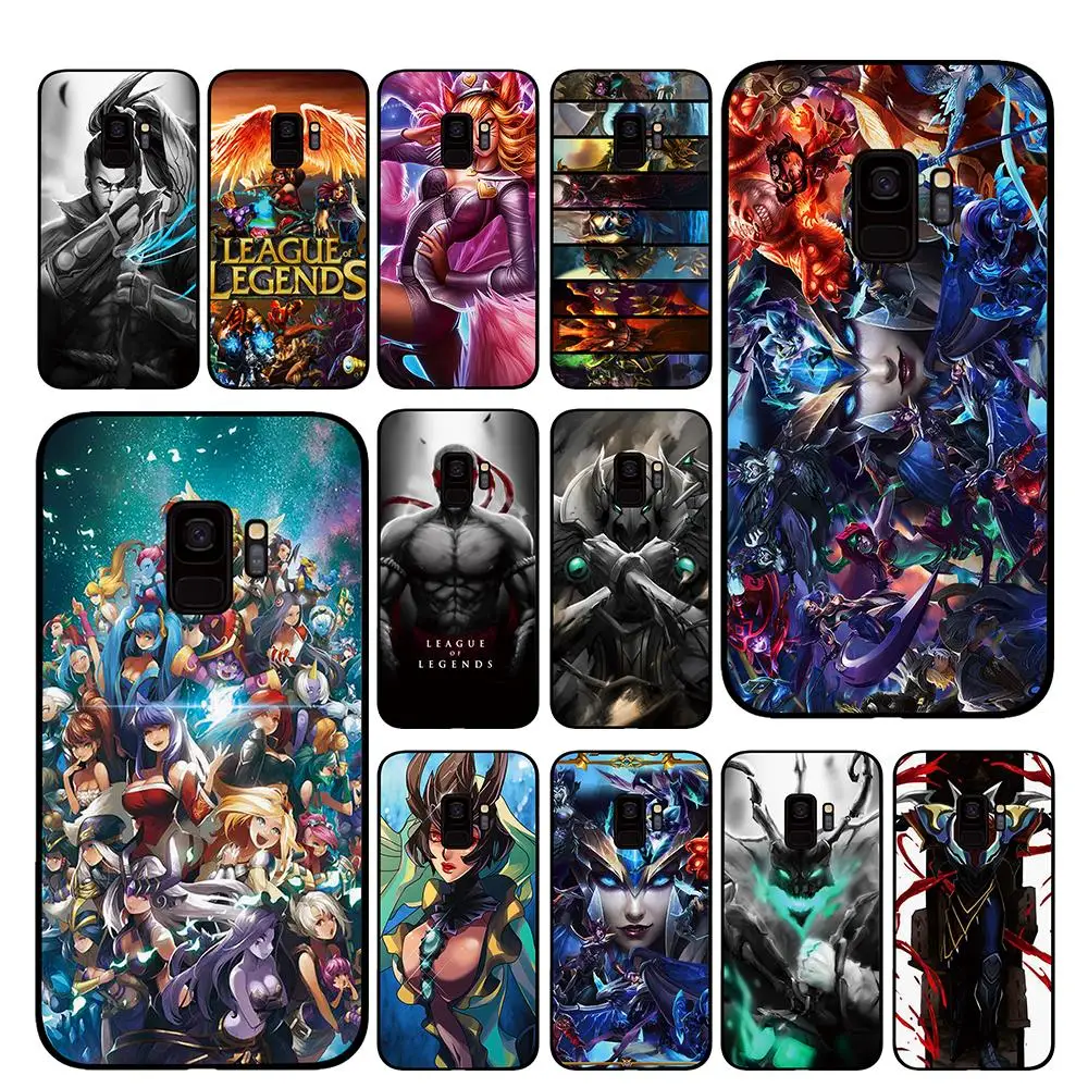 

LOL League Legends Phone Case for Samsung Galaxy A6 A8 Plus A7 A9 2018 A5 2017 18 J530 J7 J8