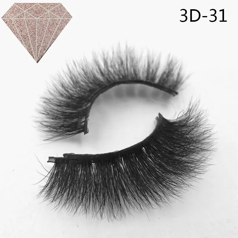 3D-31 Iflovedekd оптом 3D норковые ресницы, фирменная торговая марка норковые ресницы 3D норковые ресницы - Цвет: 3D-31