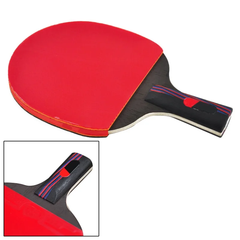 Профессиональная резиновая ракетка для настольного тенниса из углеродного волокна с двойным лицом, 2 стиля, ракетки для понга