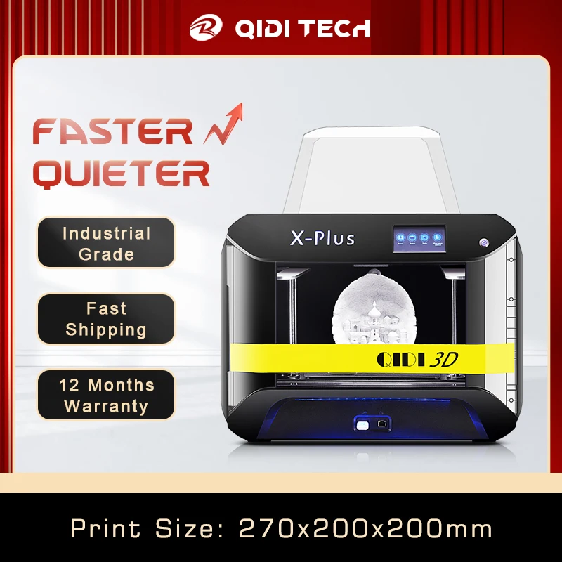 Qidi Tech 3d Printer X-plus Large Size 