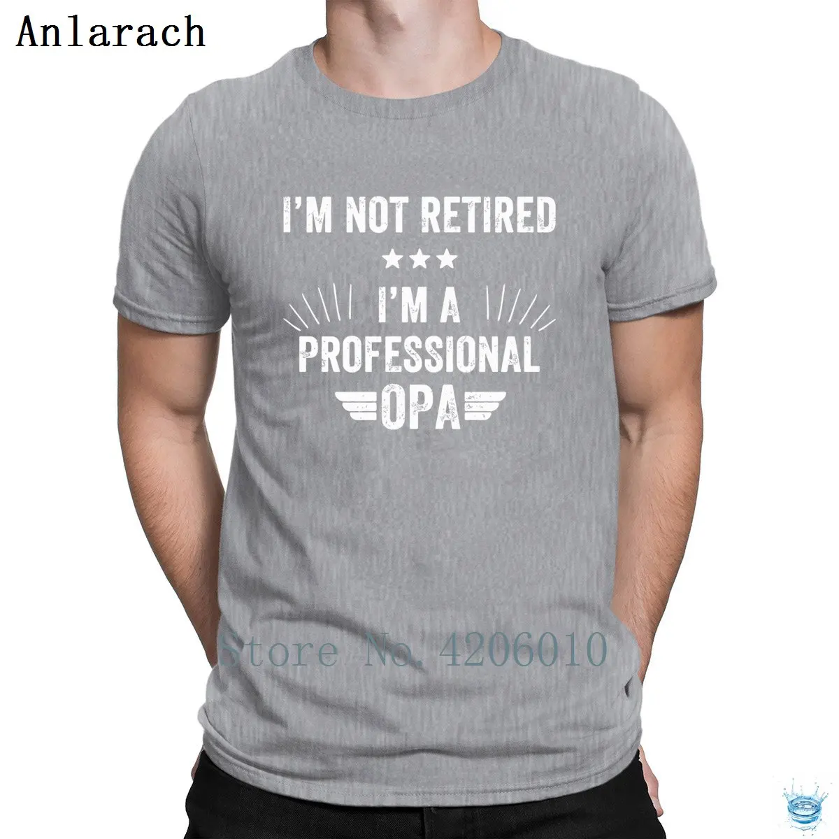 Gray Opa I'm Not elsed I'm A Professional Opa футболки стандартные для создания хип-хоп мужские футболки с надписью Sunlight хлопок для фитнеса - Цвет: Gray