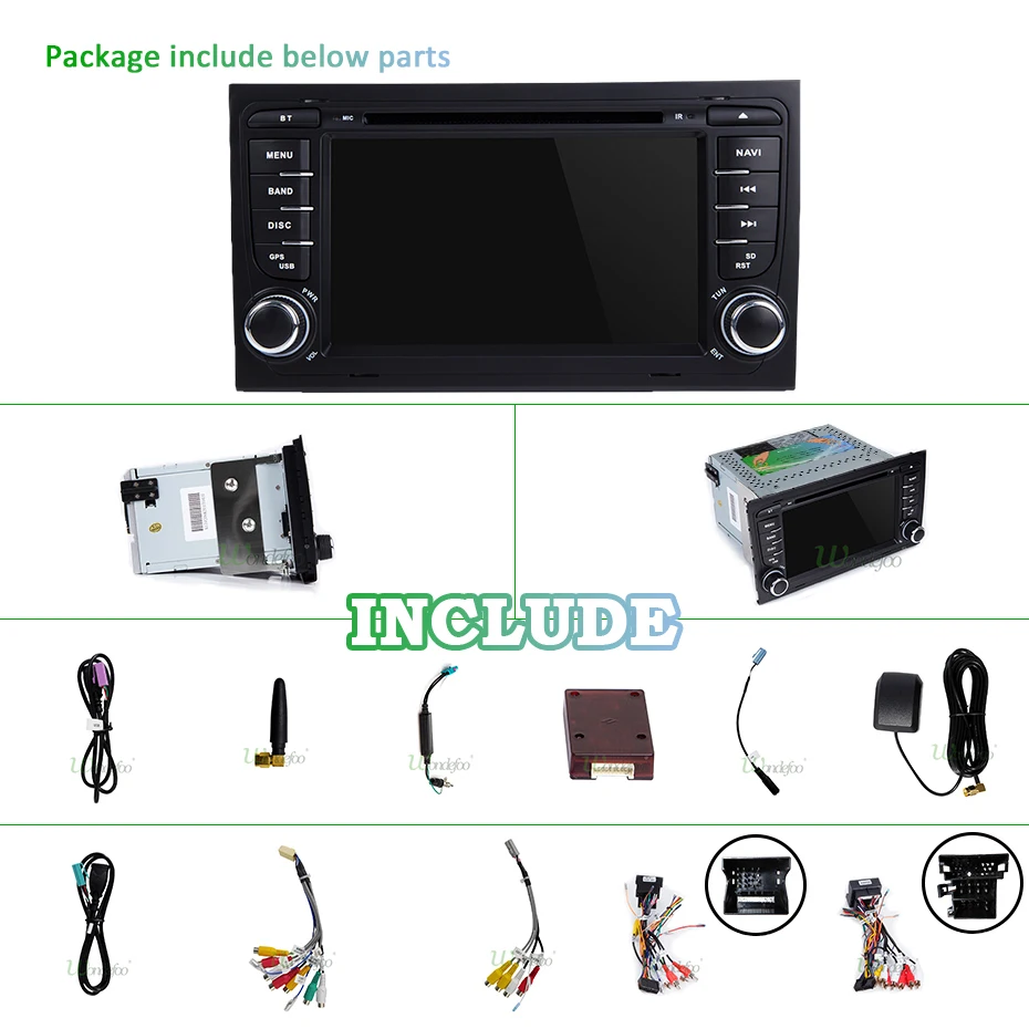 Best For Audi A4 S4 RS4 8E 8F B9 B7 B6 4G 64G 8 core Android 9.0 2 Din Car radio dvd multimedia player stereo GPS wifi obd2 DSP DVR 5