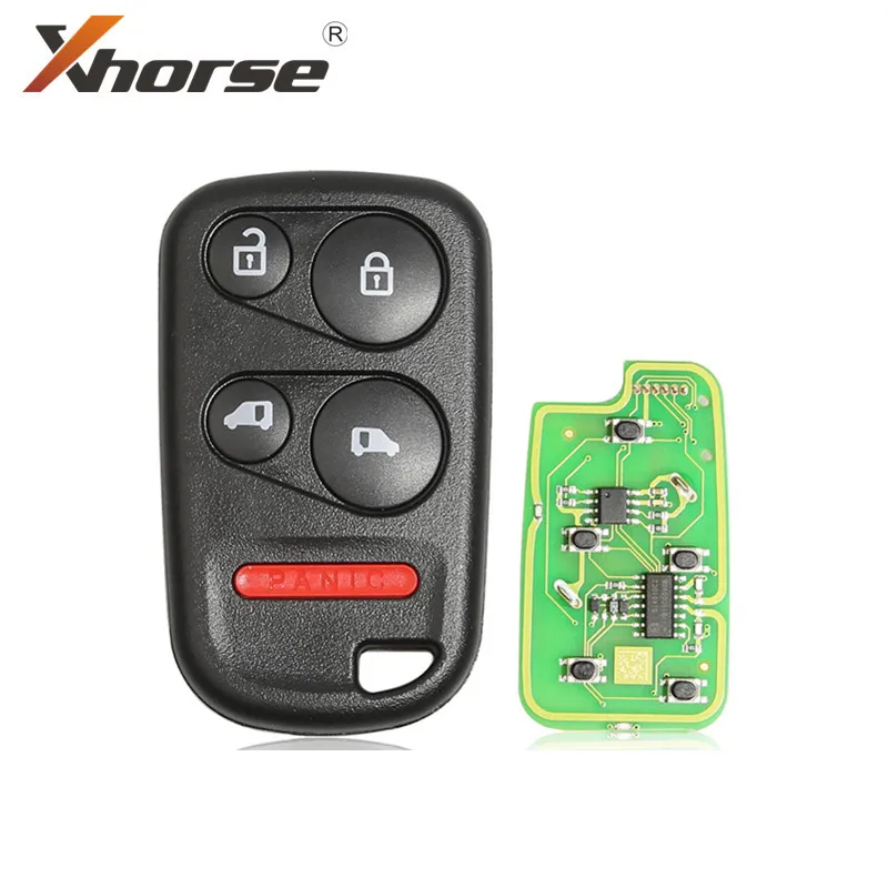 Xhorse VVDI2 ключ Separate 4BTN With раздвижные двери BTN XKHO04EN цельнокроеное платье| |