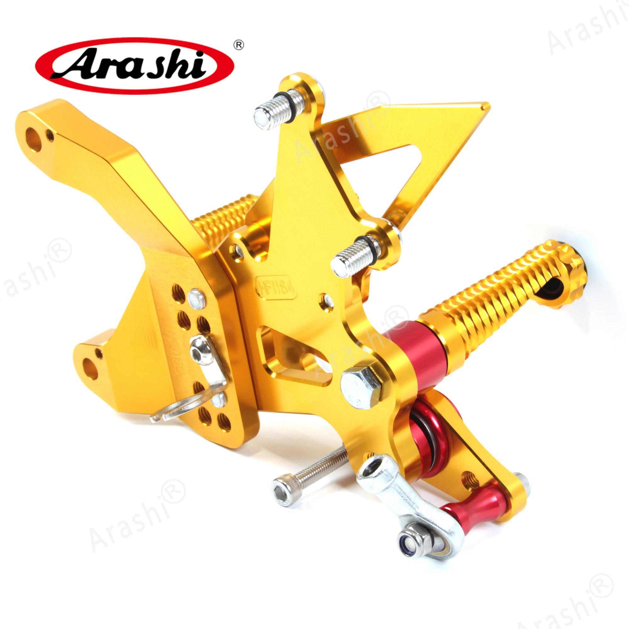 Arashi 1 Набор для KAWASAKI Z900 ZR900- CNC регулируемая подножка Rearsets подножки аксессуары Z ZR 900 ZR-900
