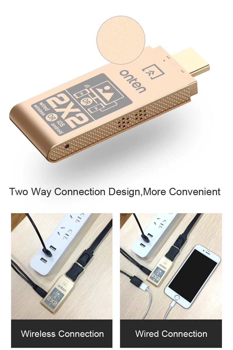Беспроводной Wi Fi USB кабель для передачи данных подключение 2 в 1 HDMI адаптер дисплей