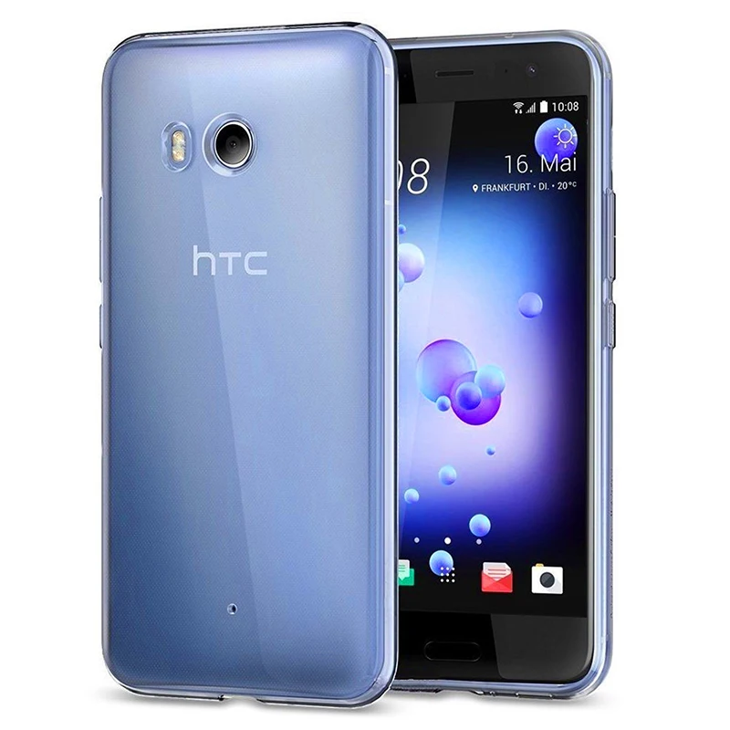 Мягкий прозрачный чехол из ТПУ для htc U11 U 11 Plus EYEs Life, прозрачный силиконовый чехол для задней панели телефона U11Plus U11EYEs U11Life - Цвет: Прозрачный