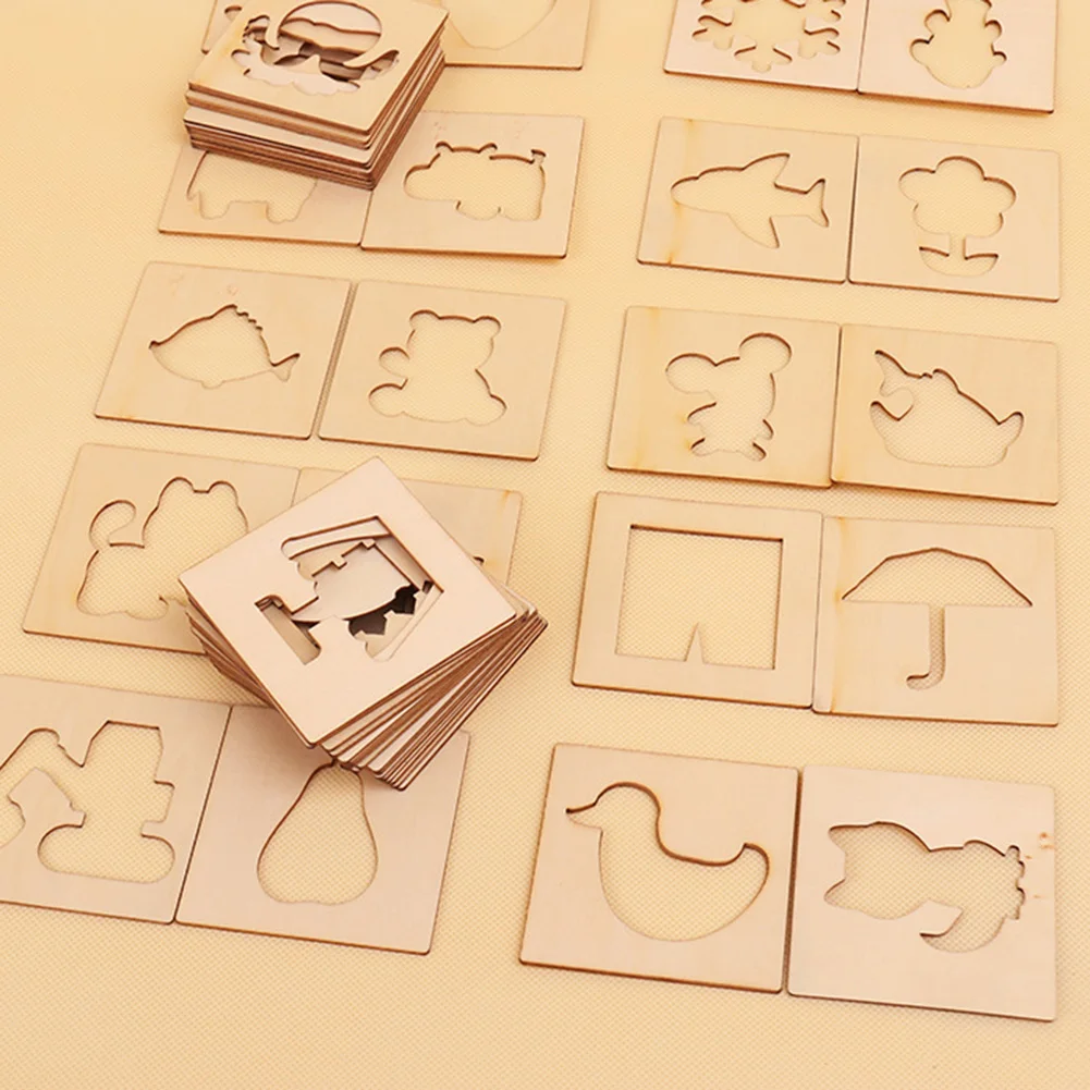 Baby Toys Drawing Toys Painting Stencil Templates Coloring Board Children Creative Doodles Early Learning Education