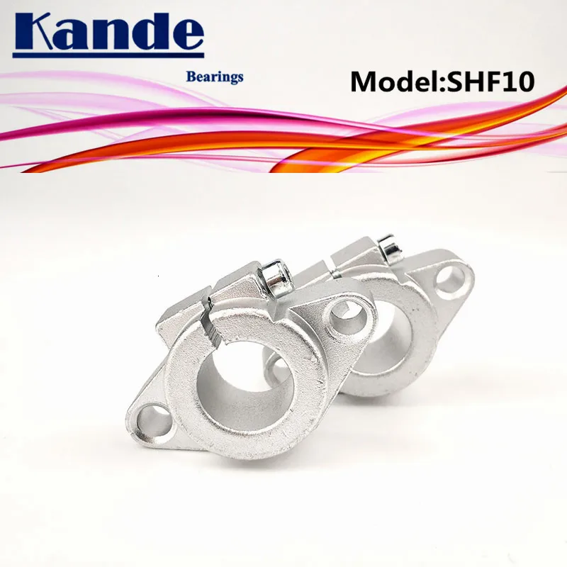 Kande подшипники 4 шт. SHF10 10 мм подшипника вала Поддержка стержня круглый поддержки вала поделок XYZ таблице ЧПУ 3D принтеры СВЧ SHF10