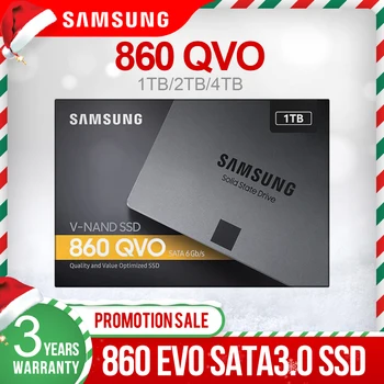 

SAMSUNG SSD 860 QVO 1TB 2.5" Internal Solid State Disk SATA3 Hard Drive Laptop Desktop PC QLC internal hard drive