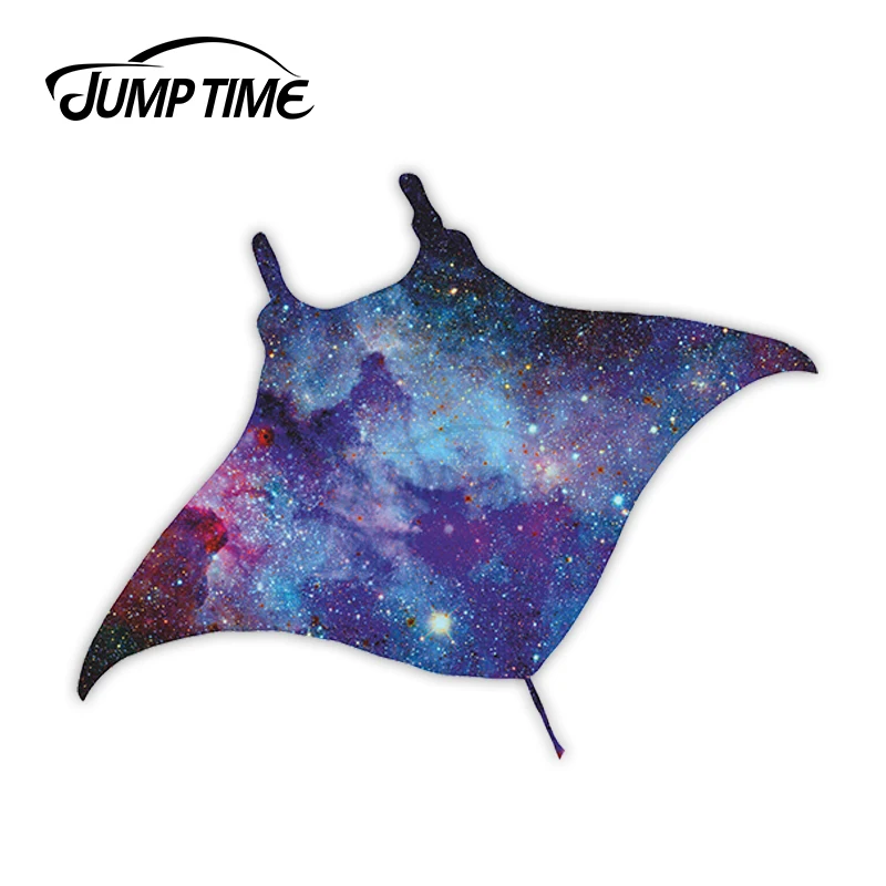 

Jump Time Manta Ray Vinyl Stickers Space Ocean Sticker Laptop Luggage JDM Decal Car Wrap Bumper Trunk Truck Graphics
