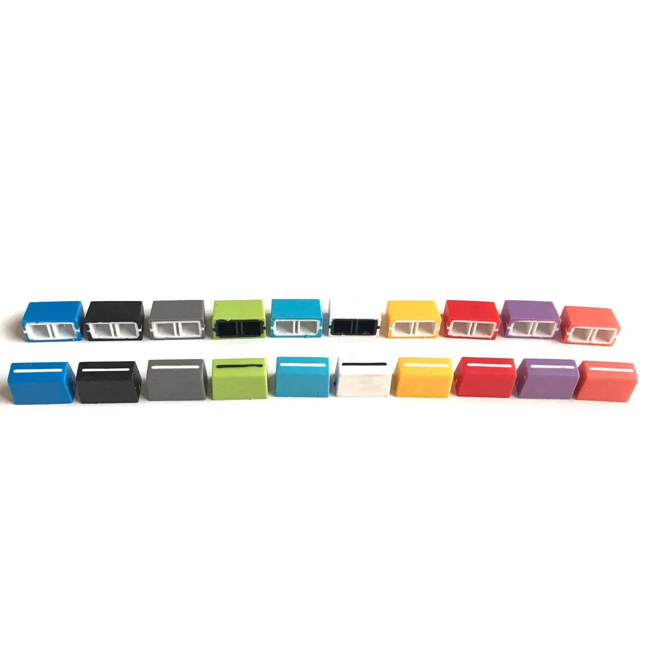 50pcs/lot New Channel Crossfader Fader Knob Cap For RANE 56 57 61 62 64 68 colorful to chose color