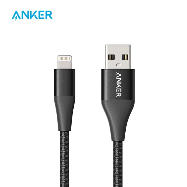 Anker PowerLine+ II Lightning Cable MFi Certified Compatibility with iPhone 11/11 Pro X/8/8 Plus/7/7 Plus/6/6 Plus/5/5s and More 2