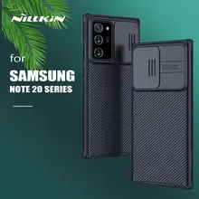 Para Samsung Galaxy Nota 20 Ultra caso Nillkin CamShield diapositiva Cámara Frosted Shield para Samsung Nota 20 S21 Ultra S20 más FE 5G
