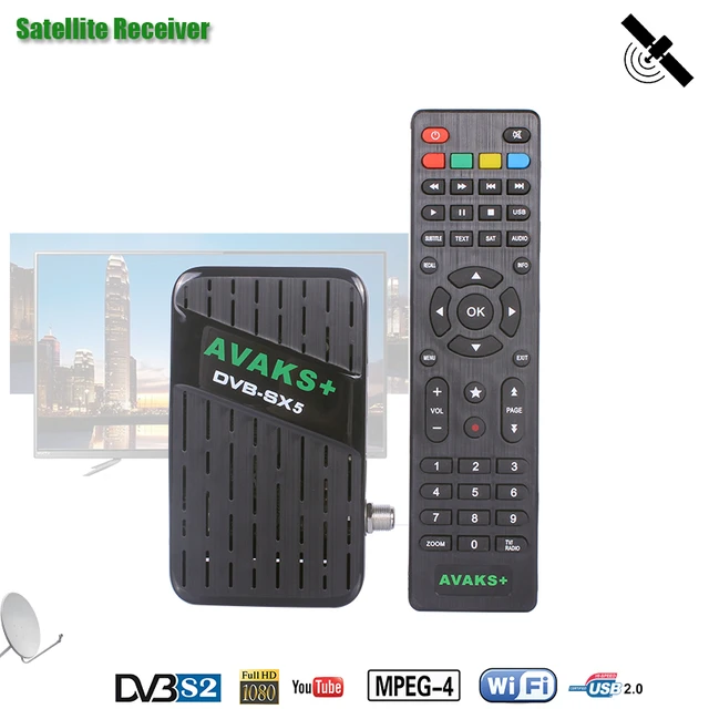 HD Digital Satellite Receiver DVB S2 Tuner Receptor H.264 Support WIFI  Online upgrade Satellite TV