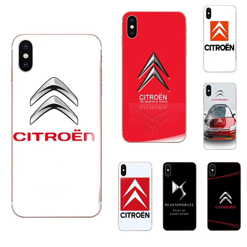 Мягкий автомобильный телефон с логотипом Citroen для Galaxy Alpha Note 10 Pro A10 A20 A20E A30 A40 A50 A60 A70