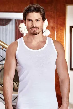 

Men % 100 Cotton tank Tops Underwear Male Undershirt Transparent Shirt Male sports shirt Sports Wrestling Singlet Comfortable