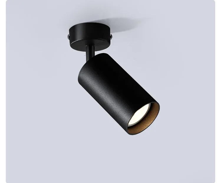 LED明装射灯客厅可调角度聚光灯电视背景墙照画灯家用吸顶轨道灯-淘宝网_22