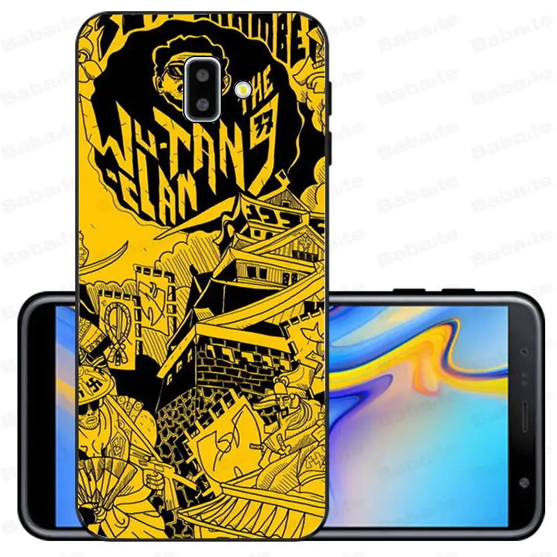 Wu-Tang Wu Tang Clan черный ТПУ Мягкий силиконовый чехол для телефона samsung Galaxy j6 plus A6 A8 A9 A10 A30 A50 Coque Shell - Цвет: A13