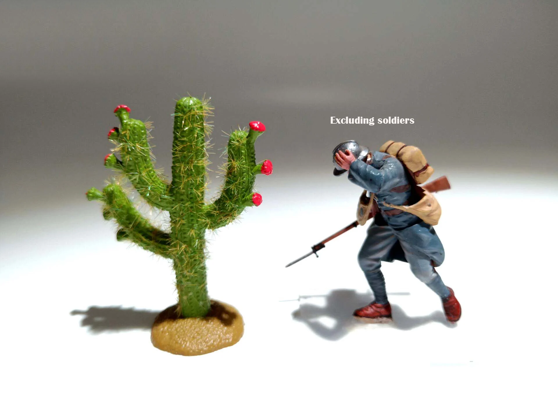 Миниатюрный пустыня растений кактуса в Северной Африке поле боя военные модели сценариев аксессуары украшения DIY Материал H5cm