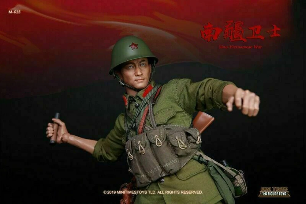 Полный набор солдатских фигурок 1/6 в масштабе Mini times toys M015 PLA китайско-вьетнамские военные мужские фигурки модель для фанатов коллекционные игрушки
