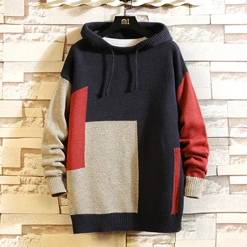 

Christmas Men Sweaters Winter Clothes 2020 Plus Size Asian M-4XL 5XL Japan Style Casual Standard Designer Pullovers