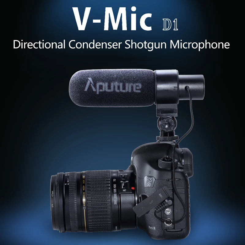 V-Mic D1 Condenser Shotgun Microphone Sadoun.com