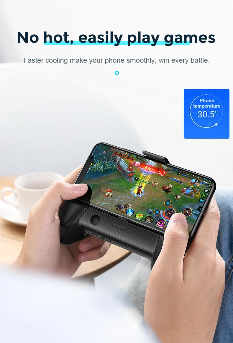 Joyroom кулер для телефона смартфон мобильный кулер Celular с держателем телефона радиатор совместимый для iphone huawei 4-6 дюймов телефон