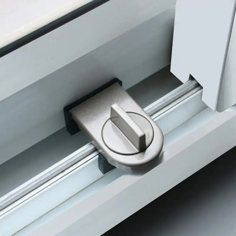 Adjustable Security Sliding Door Lock Locks On Windows Babycare Insurance Anti-theft Protection Window Stopper | Обустройство дома