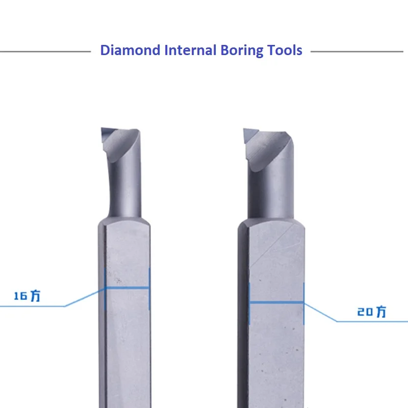 

PCD Diamond Boring Tools internal turning tool cylinder boring thread tools bore bit hole tool for boring aluminium Brass