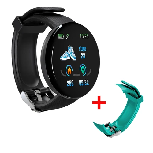black with green Bluetooth браслет Смарт-часы для мужчин датчик артериального давления водонепроницаемый спортивный Трекер Смарт-часы для женщин для Android ios - Цвет: black with green