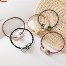 Стильный женский головной убор с креативным бантиком в Корейском стиле для 18 лет, простая повязка для волос