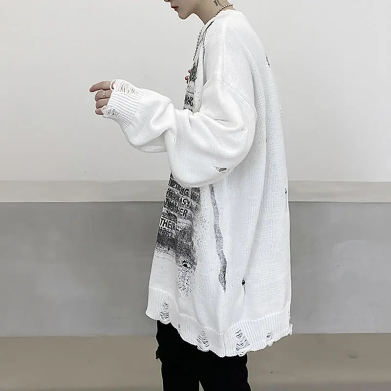 XITAO Letter Print Sweater Fashion New Women
