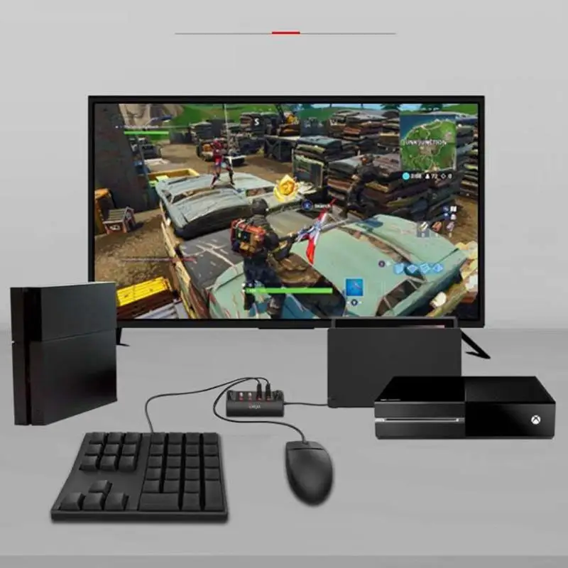 IPega PG-9133 Проводная клавиатура и переходник для мыши адаптер для NS Xbox One