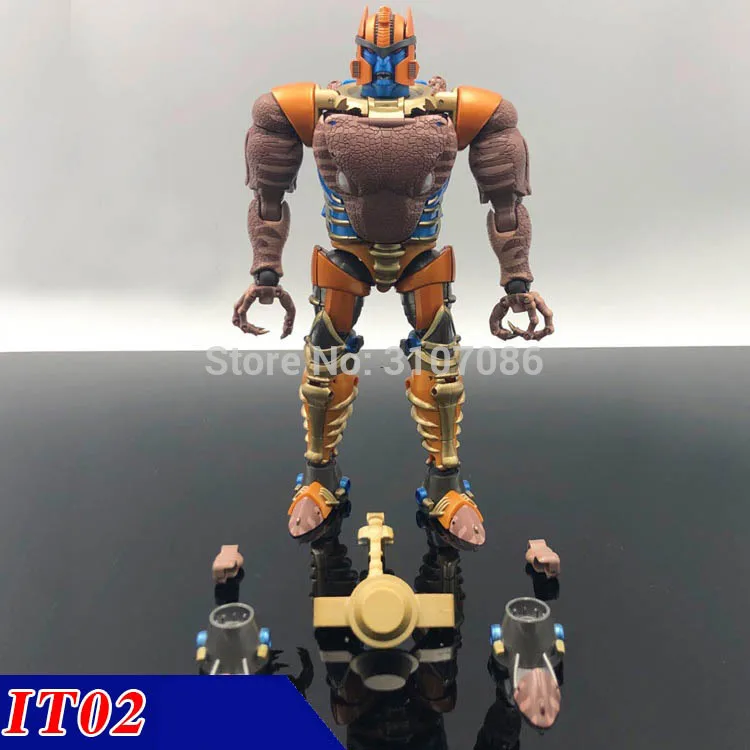 Бесконечная трансформация IT02 IT-02 BW MP41 MP-41 Beast Wars Dinobot динозавр воин фигурка Робот Игрушки