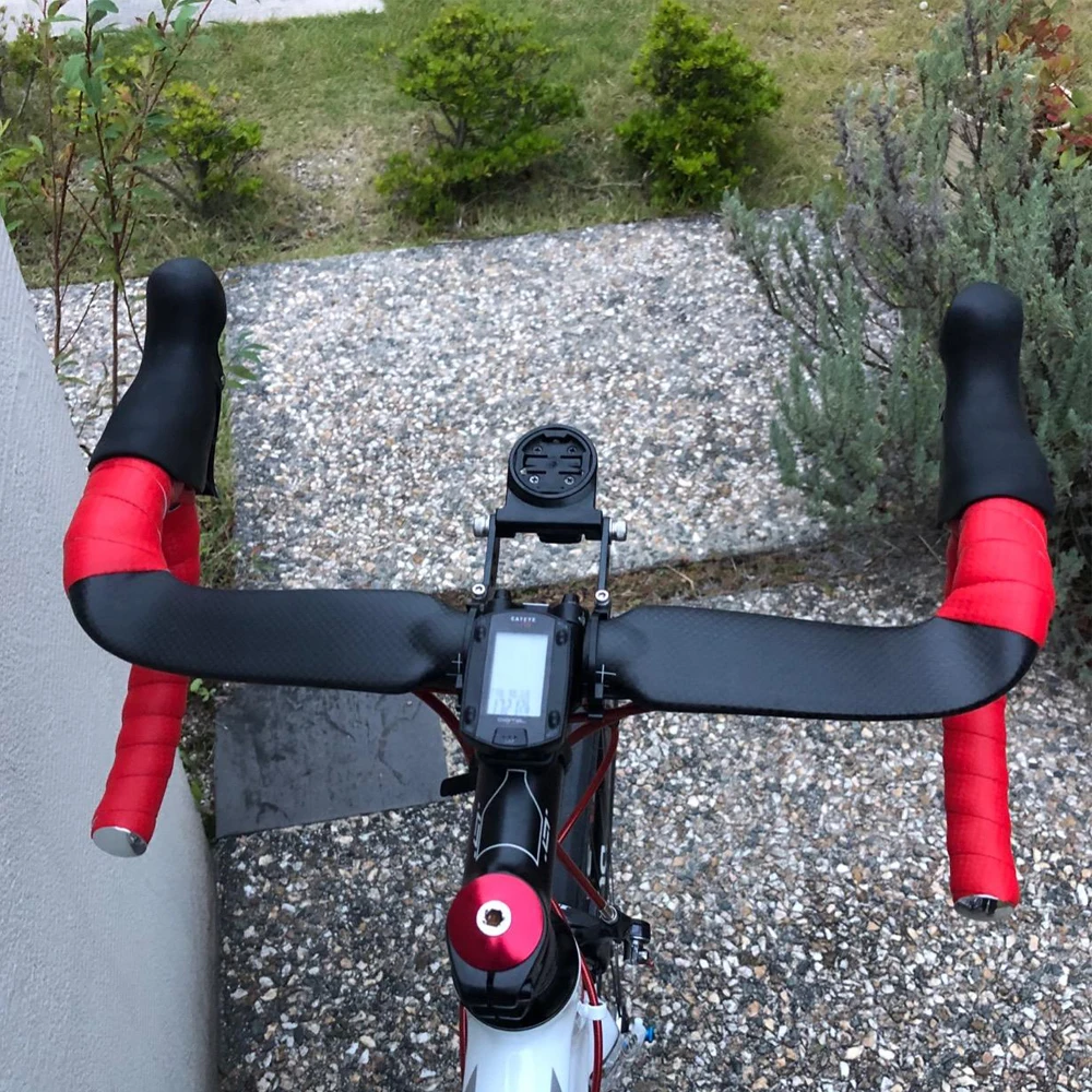 ロードバイクKOCEVLO カーボンエアロドロップハンドル400mm KOCEVLO