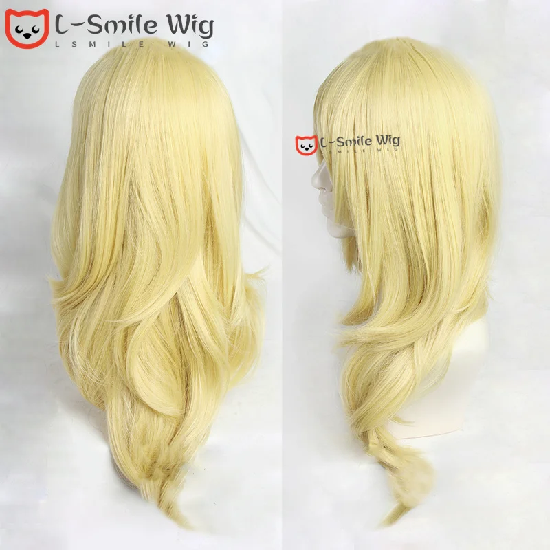 diy halloween costumes Anime Tokyo Revengers Emma Sano Golden Long 65cm Cosplay Wig Heat Resistant Halloween Party Women Sano Emma Wigs + Free Wig Cap witch halloween costume