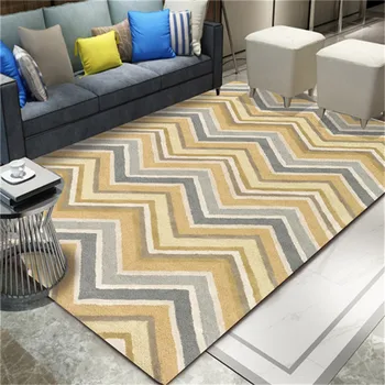 

High Quality Polyester Bedroom Living Room Sofa Rug Table Yoga Mat Decorative Carpet Mat 2019 New Nordic Style 3D Printed Carpet