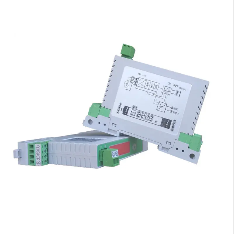 

Temperature Display Pt100/10CU50 Thermal Resistance Temperature Acquisition Module Isolator MODBUS RTU RS485