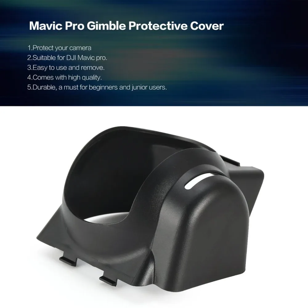 

Camera Lens Shield Protector Gimble Protective Cover Sunshade Hood Cap Case for RC Mavic Pro Drone Accessories Spare Parts