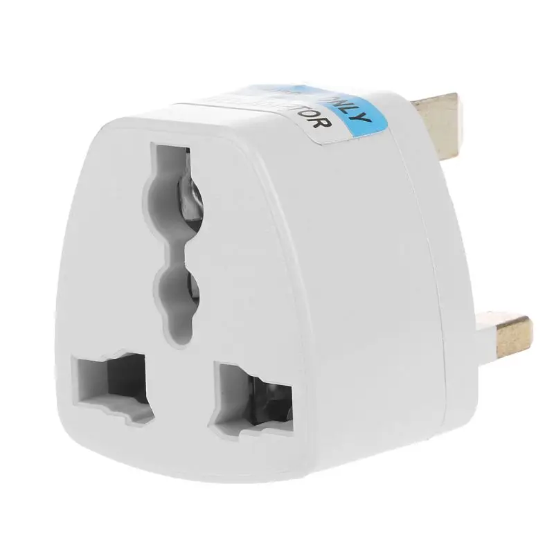 Drop Ship 1PC hot Europe To UK Charger Power Plug Adapter Converter Wall Plug Home