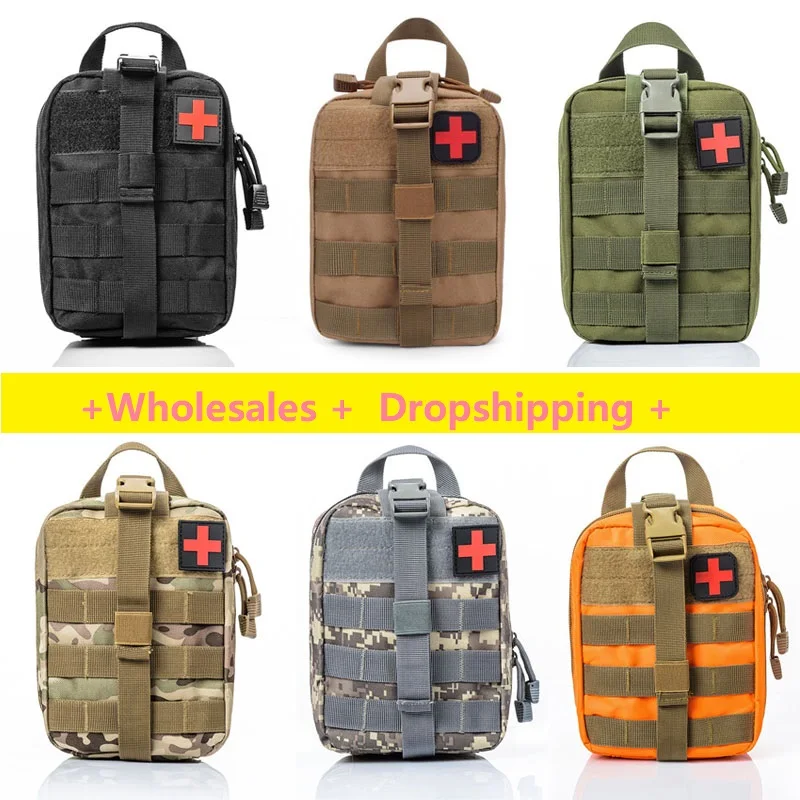

OUTDA Tactical First Aid Bag Medical Kit Bag Molle EMT Emergency Survival Pouch Outdoor Medical Box Large Size SOS Bag/Package