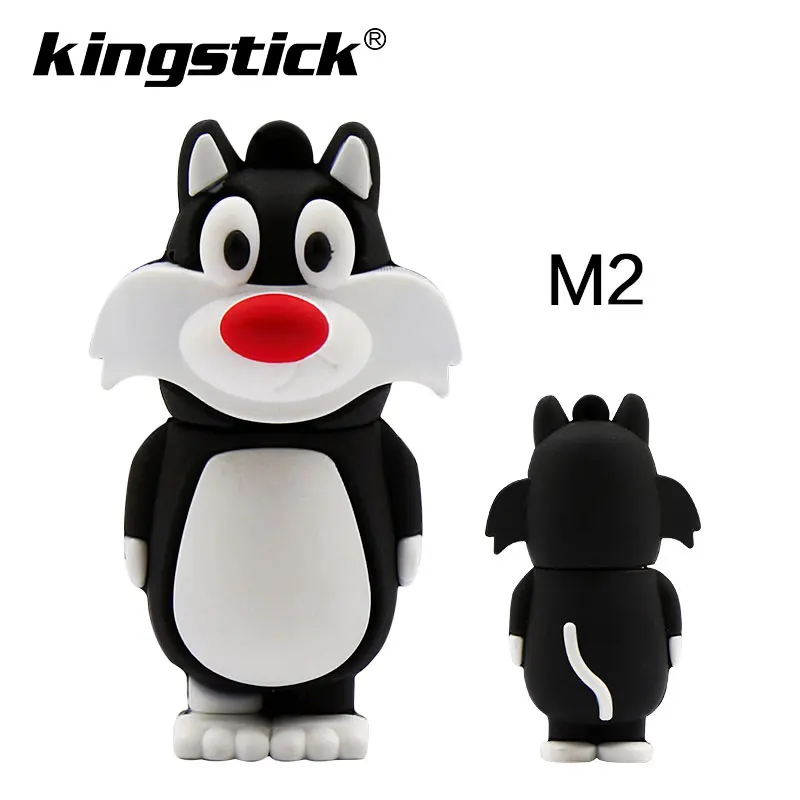 Usb флеш-накопитель Looney Tunes 64 ГБ 32 ГБ Флешка 16 ГБ 4 ГБ жуки Банни Даффи Дак мультфильм Горячая животное Флешка usb 2,0