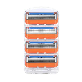 

Manual Shaving Male Razors Replaceable Blade Shaving Safety Razor Head 5-layers blades design, sharp but safe, convenient to use